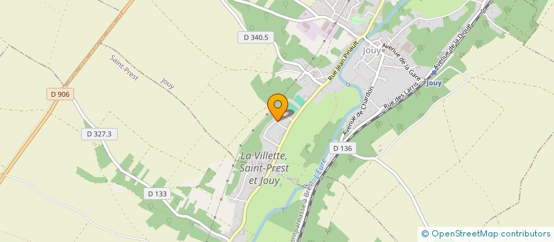 localisation de l'entreprise DANS L'HAIR DU TEMPS à PIERRES