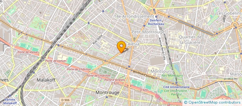 localisation de l'entreprise DANS LA BOITE A GANTS  PARIS