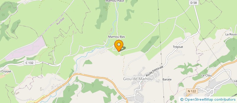 localisation de l'entreprise DANS LA PLACE à GIOU-DE-MAMOU