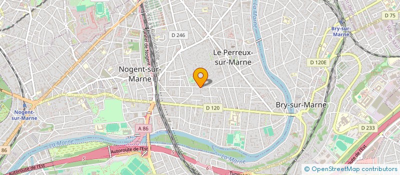 localisation de l'entreprise DANS LA SPIRALE DU MOUVEMENT  LE PERREUX-SUR-MARNE