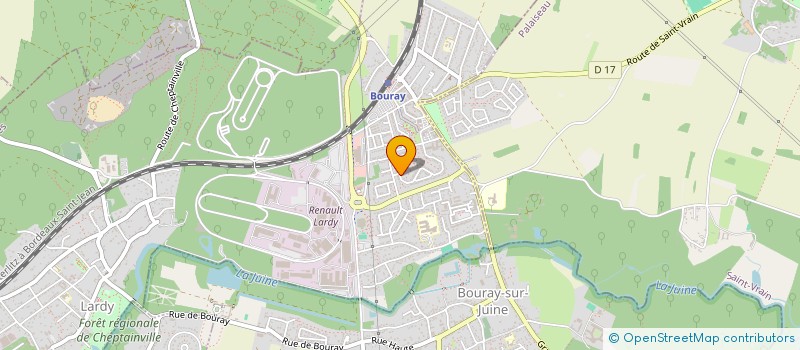 localisation de l'entreprise DANS LE PRE à LARDY