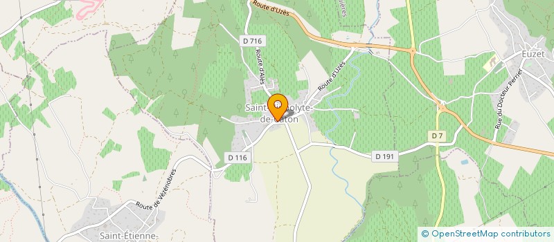 localisation de l'entreprise DANS LE VIVIER DU CONTE  MONTEILS