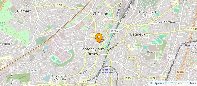 localisation de l'entreprise DANS LES BACS... A SABLE à FONTENAY-AUX-ROSES