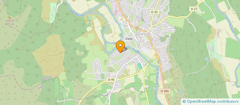 localisation de l'entreprise DANS LES PAS DE MAEL à QUISSAC