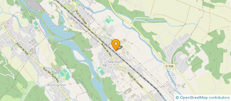 localisation de l'entreprise DANS LES PATTES DE LOKY  MEILLON