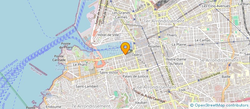 localisation de l'entreprise DANS LES TEMPS à MARSEILLE