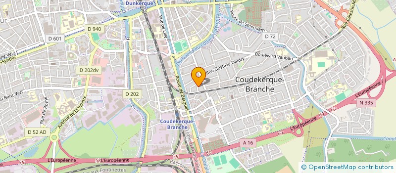 localisation de l'entreprise DANS LES YEUX DE VALERIE à COUDEKERQUE-BRANCHE