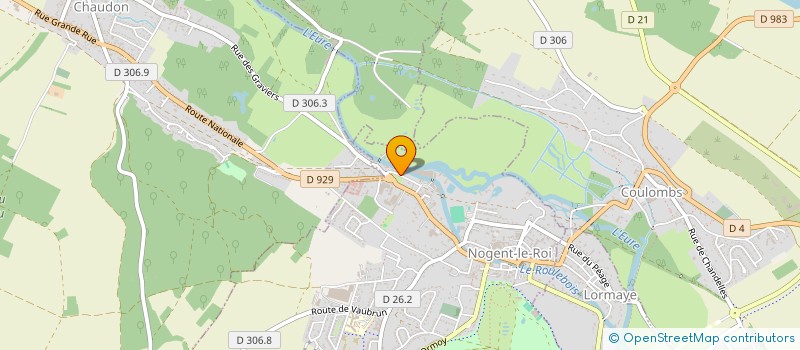 localisation de l'entreprise DANS MA BULLE 28 à NOGENT-LE-ROI