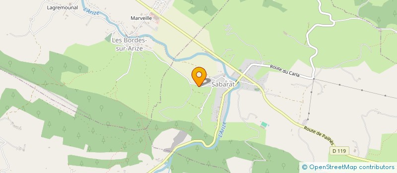 localisation de l'entreprise DANS MA BULLE à LES BORDES-SUR-ARIZE
