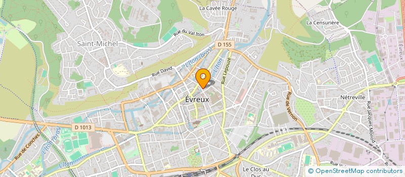 localisation de l'entreprise DANS MA MAISON IL Y A  EVREUX