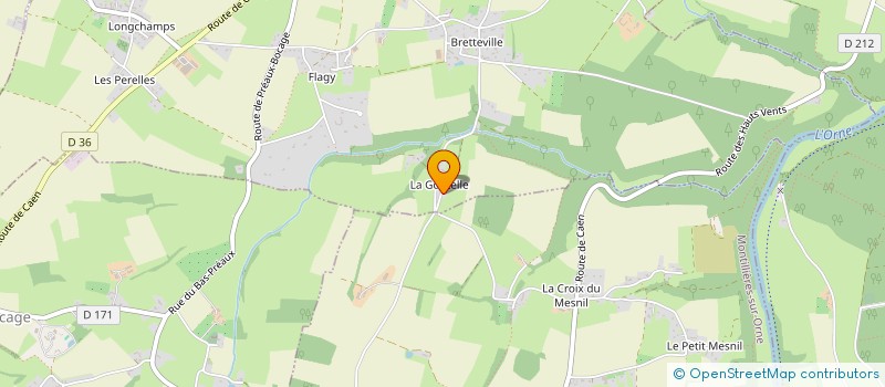 localisation de l'entreprise DANS MA POUBELLE  SAINTE-HONORINE-DU-FAY