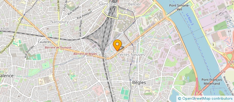 localisation de l'entreprise DANS MA RUE  BORDEAUX