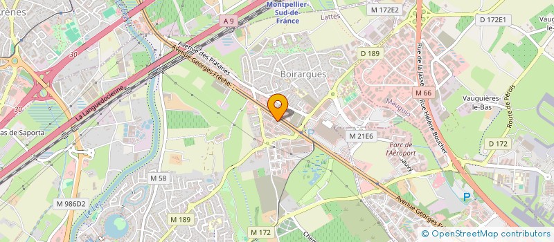 localisation de l'entreprise DANS MA RUE à LATTES