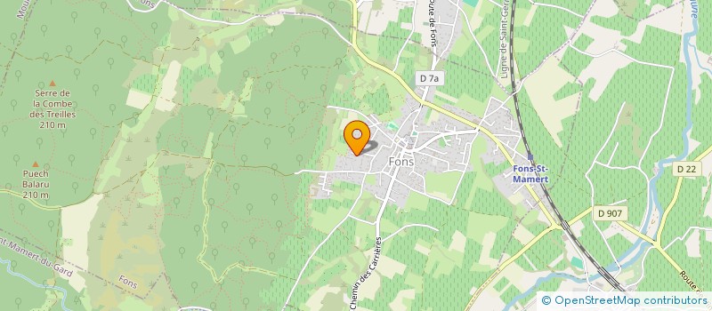 localisation de l'entreprise DANS MON ATELIER...  FONS