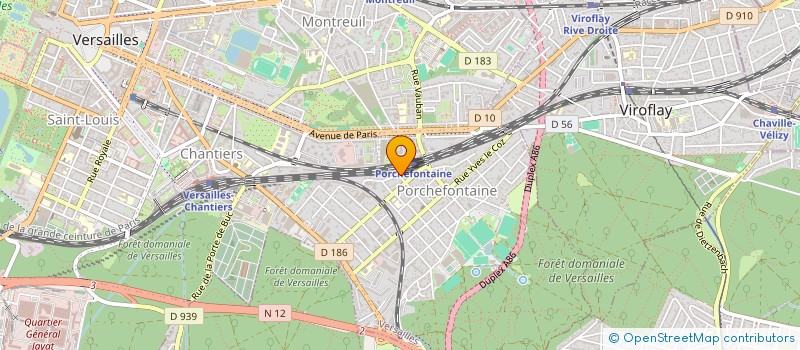 localisation de l'entreprise DANS NOTRE BULLE à VERSAILLES