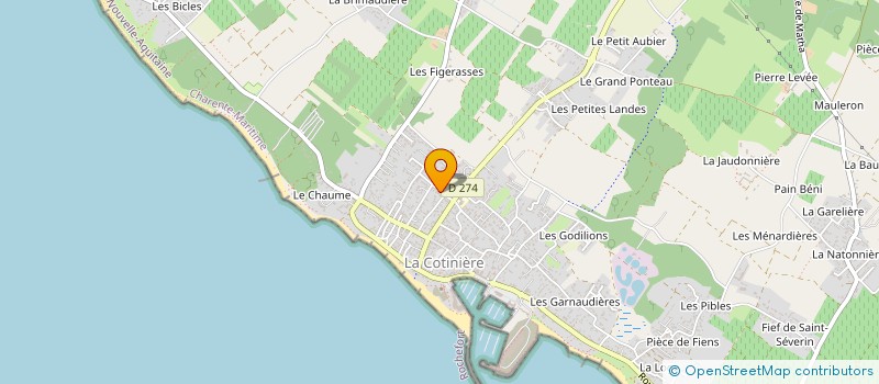 localisation de l'entreprise DANS'OLERON  SAINT-PIERRE-D OLERON