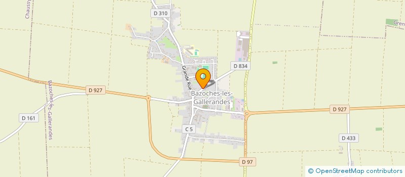 localisation de l'entreprise DANS'OO à BAZOCHES-LES-GALLERANDES