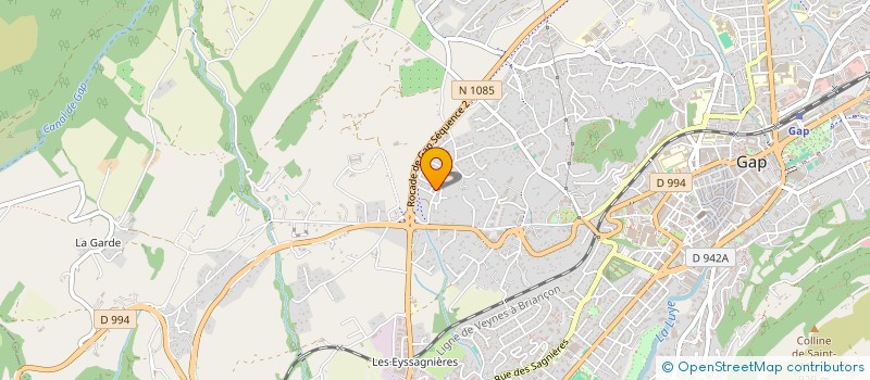 localisation de l'entreprise DANS TES DENTS  GAP