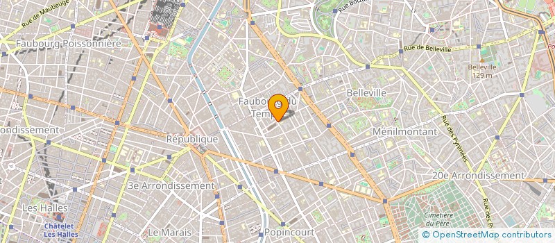 localisation de l'entreprise DANS TES REVES (DTR)  PARIS