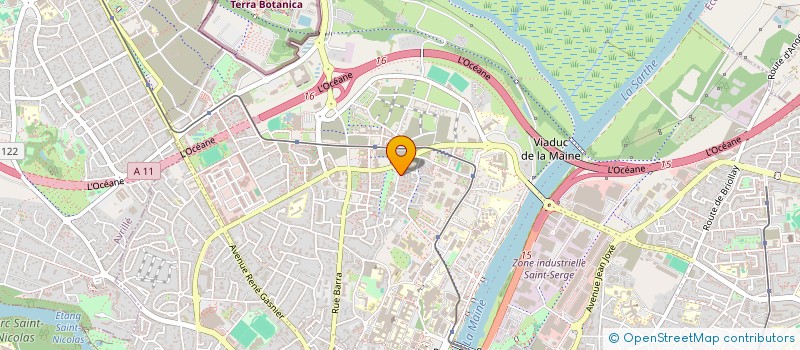 localisation de l'entreprise DANS' TON CORPS à ANGERS