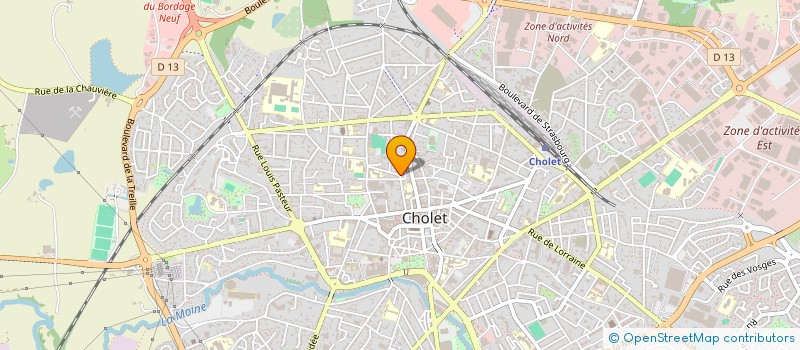 localisation de l'entreprise DANS TOUS SES ETATS à CHOLET