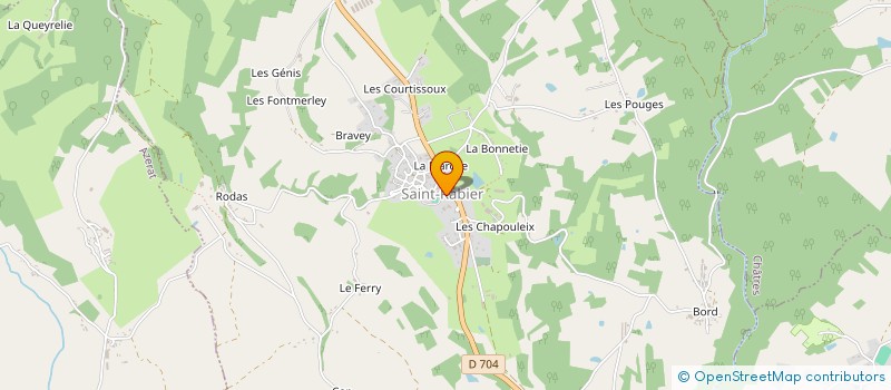 localisation de l'entreprise DANSA E CANTA  SAINT-RABIER