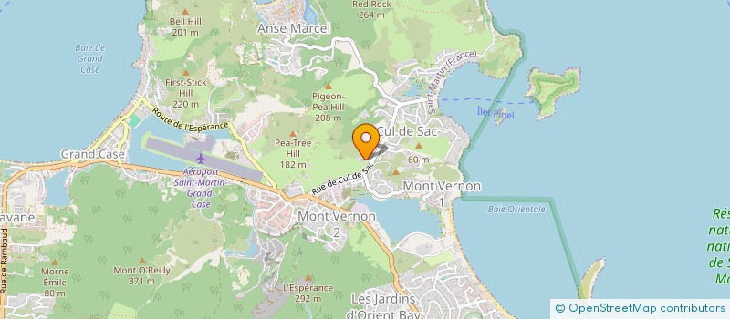 localisation de l'entreprise DANSACORPS  SAINT MARTIN