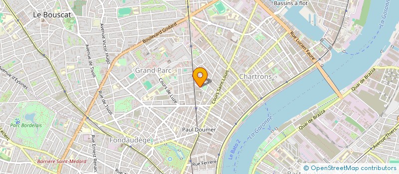 localisation de l'entreprise DANSAIDANCE  BORDEAUX