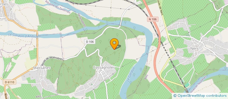 localisation de l'entreprise DANSANJUCA  CASSAGNOLES