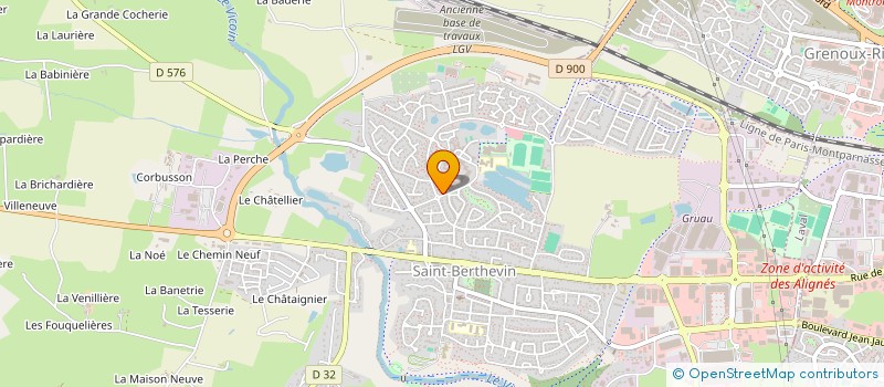 localisation de l'entreprise DANSATOMIC  SAINT-BERTHEVIN