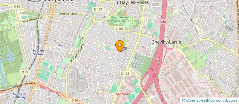 localisation de l'entreprise DANSE A L'HAY  L'HAY-LES-ROSES