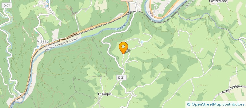 localisation de l'entreprise DANSE A LA CABANE  SAINT-JEAN-MIRABEL