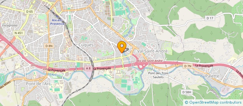 localisation de l'entreprise DANSE A PLUSIEURS VISAGES à AIX-EN-PROVENCE