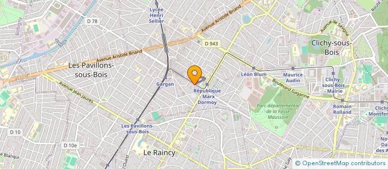 localisation de l'entreprise DANSE ADDICT  LIVRY-GARGAN