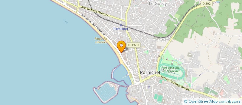 localisation de l'entreprise DANSE AFRO-LATINES PORNICHET  PORNICHET