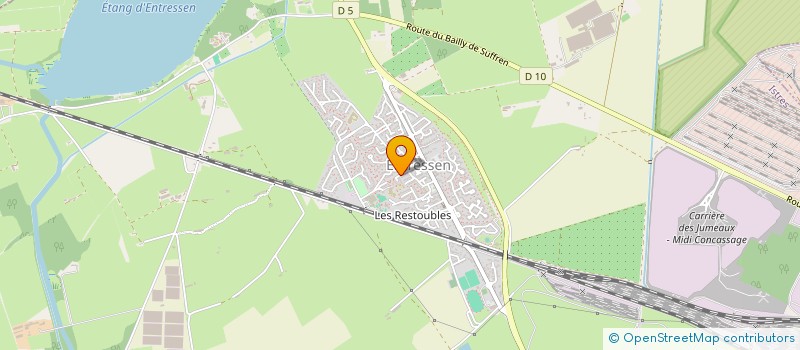 localisation de l'entreprise DANSE AND CO  ISTRES