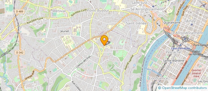 localisation de l'entreprise DANSE ANGKOR  SAINTE-FOY-LES-LYON