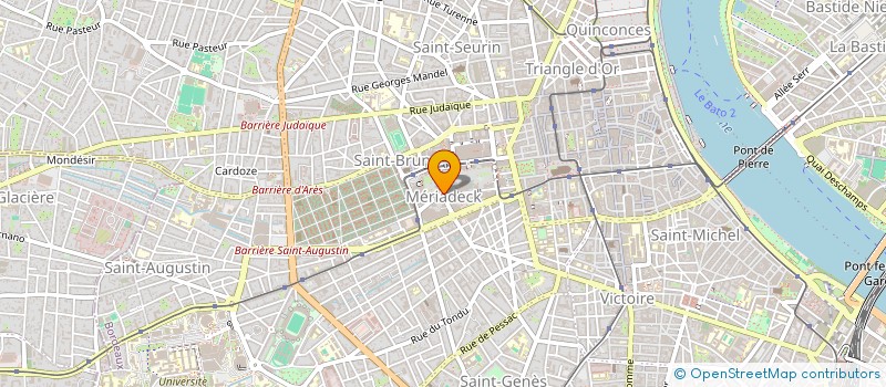 localisation de l'entreprise DANSE AVEC L'IMAGE  BORDEAUX