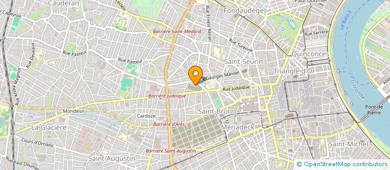 localisation de l'entreprise DANSE AVEC TOI  BORDEAUX