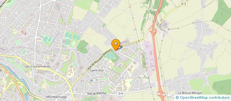 localisation de l'entreprise DANSE BIEN-ETRE  POITIERS