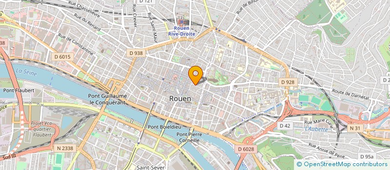 localisation de l'entreprise DANSE BLANCHET à ROUEN