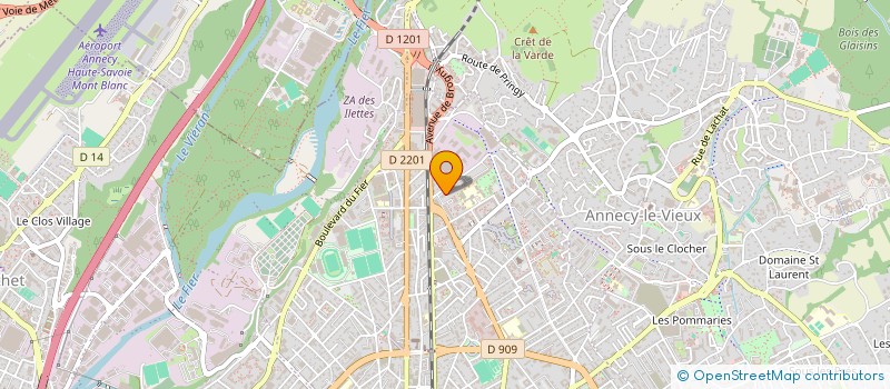 localisation de l'entreprise DANSE DE CARACTERES DU CAUCASE - FAZOU à ANNECY