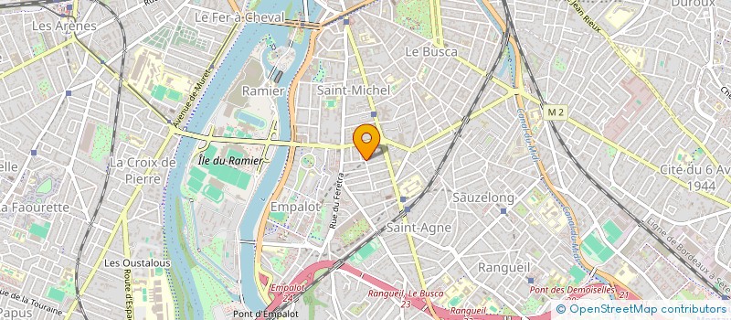 localisation de l'entreprise DANSE E.T à TOULOUSE
