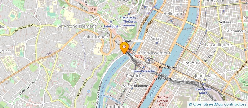 localisation de l'entreprise DANSE EN 8 à LYON