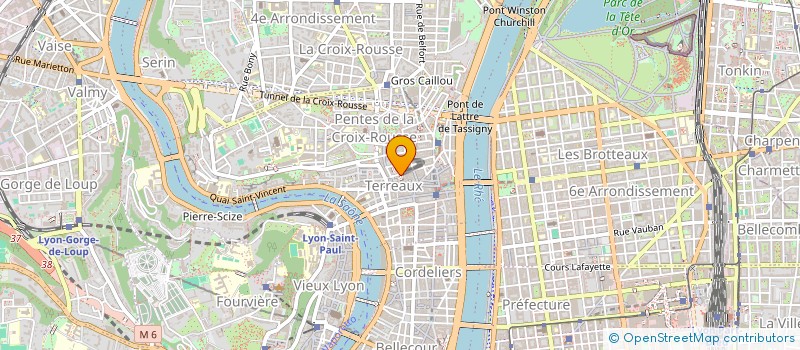 localisation de l'entreprise DANSE ET COMPAGNIE STUDIO à LYON