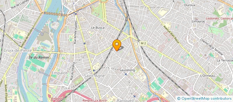 localisation de l'entreprise DANSE ET COPAINS à TOULOUSE
