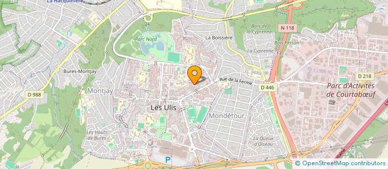 localisation de l'entreprise DANSE ET CULTURE à LES ULIS