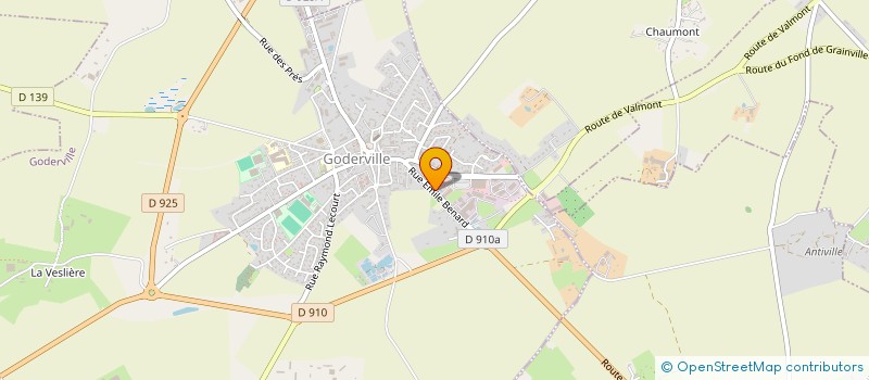 localisation de l'entreprise DANSE ET GYM SAINT LEONARD  GODERVILLE