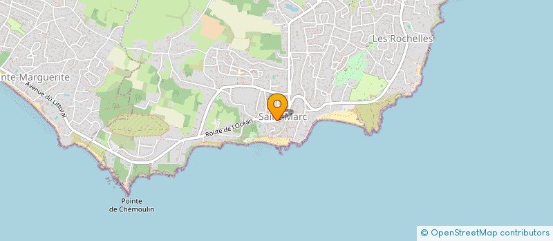 localisation de l'entreprise DANSE ET LOISIRS 44  SAINT-NAZAIRE