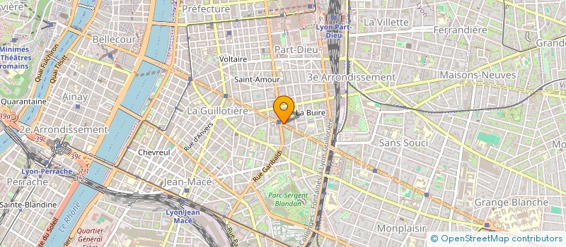 localisation de l'entreprise DANSE ET LOISIRS  LYON